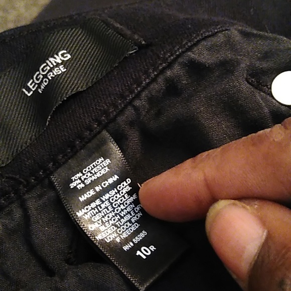 Express mid rise legging jeans size 10 - Picture 4 of 4